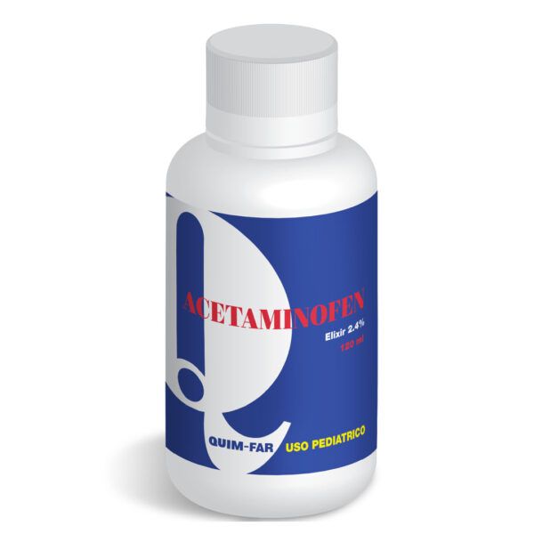 Quim-Far Acetaminofen Elixir 2,4% 120 ml