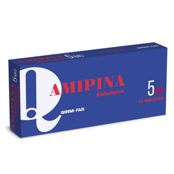 Quim-Far Amipina 5-mg 30 tabletas - amiodipina