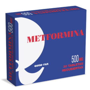 METFORMINA 500 mg tabletas recubiertas – Clorhidrato de Metformina