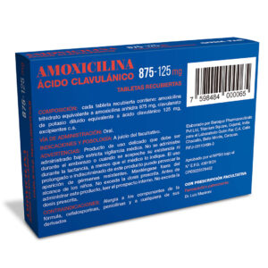 AMOXICILINA – ÁCIDO CLAVULÁNICO 875-125 mg TABLETAS RECUBIERTAS